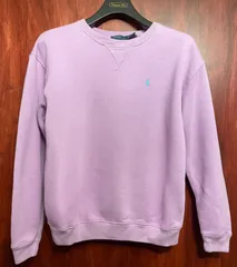 Polo by Ralph Lauren 裏起毛スウェットトレーナー パープル XSサイズ