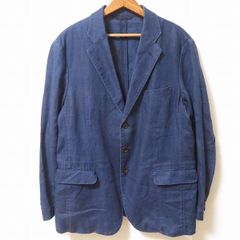 LARDINI リネン 100 ショールカラージャケット 46 LARDINI リネン 100 ショールカラージャケット 46 - メルカリ