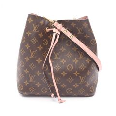 ルイ・ヴィトン LOUIS VUITTON ショルダーバッグ ネオノエ ローズプードル PVCコーティングキャンバス レザー ネオノエ レディース Used B