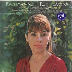 米LP Ruth Laredo Rachmaninoff Complete Works For Solo Piano Volume 3: Etudes Tableaux Op. 33, Variations On A Theme By Corelli, Dai
