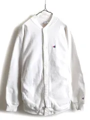90s チャンピオン リバースウィーブ スウェット スナップ カーディガン XL