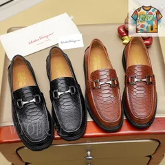 Ferragamo フェラガモ メンズ ビジネス シューズ34-GE53