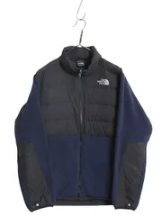 【お得なクーポン配布中!】 US企画 ノースフェイス デナリ ダウン ジャケット ボーイズ XL メンズ S 程/ アウトドア 550フィル フリース ブルゾン フルジップ ツートン