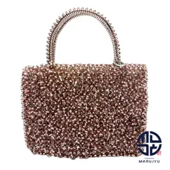 ANTEPRIMA アンテプリマ ピンク系 ワイヤー ミニハンドバッグ 鞄 カバン ブランド