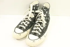 【中古】 CONVERSE メンズスニーカー 26cm CT70 PAINT SPLATTER BLACK HI CUT CONVERSE 26cm 黒 ブラック 白 ホワイト