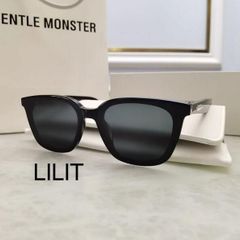 新品ですENTLE MONSTER LILIT 01 黒ジェントルモンスター サングラス登坂広臣着用