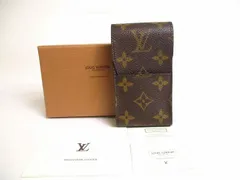 ルイヴィトン LOUIS VUITTON モノグラム タバコケース シガレットケース エテュイ シガレット メンズ レディース 【未使用保管品】