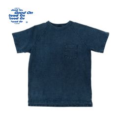Good On SS HVY RAGLAN POCKET TEE INDIGO / Lsize