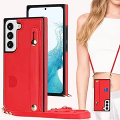 【特価】Galaxy S22 5G ケース 肩掛け 首かけ 斜めがけ 斜め掛け ショルダー ショルダーケース ケース 適用 Galaxy S22 ケース SC-51C docomo SCG13 au 対応 サムスン S22 カバー S22ケース ギャラクシーSのサムネイル