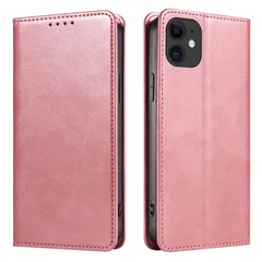 iPhone 11 ケース イフォン11 スマホケース 手帳型 携帯カバー レザー 耐衝撃 軽量 着脱しやすい 放熱性 マグネット式 カード収納 スタンド機能 iphone 11 対応 360度保護 PinLiSheng (バラゴールド iphone 11)