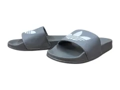 adidas (アディダス) ADILETTE LITE SLIDES シャワーサンダル アディレッタ FU7592 26.5cm UK8 グレー メンズ/078