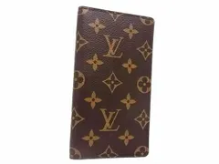 ■新品同様■ LOUIS VUITTON ルイヴィトン R20503 モノグラム アジェンダポッシュ 手帳カバー アドレス帳 ブラウン系 AY8254