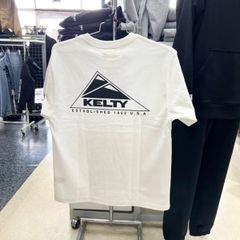残り1点‼️KELTY ケルティ⚫︎半袖　Tシャツ　ロゴ　M L ブラック　ホワイト