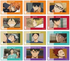 【中古】シール・ステッカー 全12種セット 「ハイキュー!! トレーディング場面写カードステッカー」