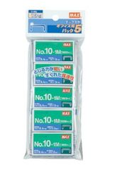 新品 マックス MAX ホチキス ホッチキス針 ハンディタイプ向け No.10-1M 10号 5個入（1箱1000本入り）