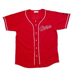 広島東洋カープ ジャケット デサント Lサイズ 半袖 プラクティスシャツ 