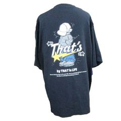 クラウト　Tシャツ　ブラック　半袖　XLサイズ　（株）Clout〈6600021〉