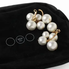 MWG25066 未使用 MOY Paris モイパリ グレースコンチネンタル ピアス 訳有 Bubble Hoop GRACE CONTINENTAL コットンパールのサムネイル