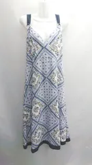 ◇ Θ PROPORTION BODY DRESSING 裏地付き キャミソール ロング丈 ワンピース サイズ 3 ブルー系 レディース E  【1411280045497】のサムネイル