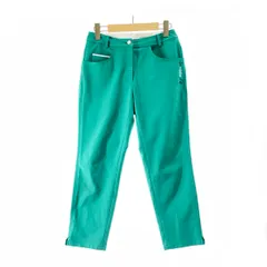 〇〇adabat アダバット ゴルフウエア レディース パンツ クロップドパンツ サイズ36 グリーン