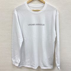UNDER ARMOUR   アンダーアーマー　長袖ロンT   ホワイト　メンズ　サイズM