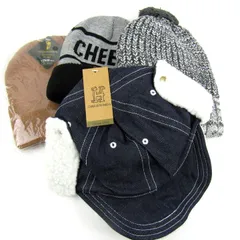 ウェスタンポロテキサス 関ジャニ∞他 帽子 4点セット 未使用有 ニット帽 キャップ ブランド まとめて まとめ売り メンズ 【中古】