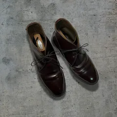 【美品】Johnston＆Murphy コードバン チャッカブーツ US7 美品】Johnston＆Murphy コードバン チャッカブーツ US7 - メルカリ