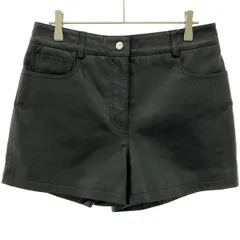 新品タグ付】モスキーノ厚地ブラックショートパンツ ジッパーポケット