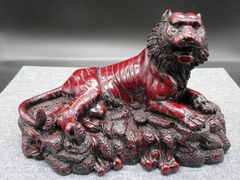 虎 寅 樹脂製 鋳込み 置物 2022 干支