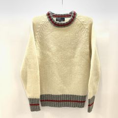 thom browne トムブラウン トリコロールケーブルニット - メルカリ