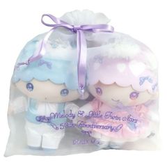 サンリオキャラクターズ DOLLY MIX リトルツインスターズ50th ぬいぐるみS（キキララセット）