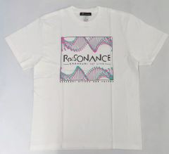 [중고] T 셔츠 로고 T 셔츠 화이트 L 사이즈 [Tokyo 7th 시스터즈 KARAKURI 1st Live Re:SONANCE]