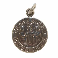 クロムハーツ CHROME HEARTS エンジェルメダルチャームV1 ネックレス ペンダントトップ メダルトップ シルバー 925 CHC-32FU /IRのサムネイル