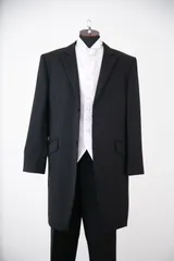 【 SETTE UOMOタキシード 3P スーツ　　black Size OL】