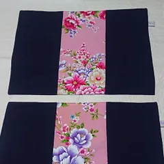【台湾製生地使用】客家花布使用ランチョンマット E　2枚セット