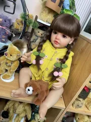 人形 赤ちゃん Reborn Doll 55cm 赤ちゃんリボーンドールデビュー フルシリコンドール ビニールリアル シリコンリボーンベビードールベビードール 赤ちゃん人形女の子プリンセス服手作りのクリスマスの誕生日プレゼント 最高な贈り物でしょう r11