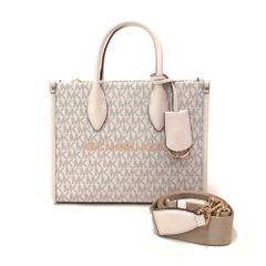 【新品 未使用】MICHAEL KORS アウトレット バッグ ショルダーバッグ ミレラ シグネチャー ロゴ スモール ショッパー クロスボディー 35R5G7ZT1B LTCRM
