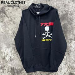 【未使用】MASTERMIND×アサヒ芸能/マスターマインド×アサヒ芸能 ZIP HOODIE ジップアップ パーカー MJ24C13-SW108/L