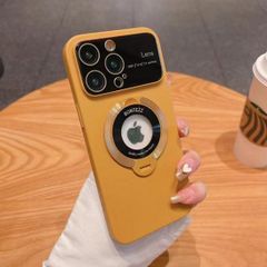 iPhone15 ケース magsafe iPhone14 13 Pro Max Plus カバー マグセーフ 耐衝撃 おしゃれ 韓国 カメラ保護 スタンド 362 カーキ