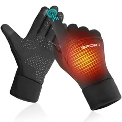 【新品】 手袋 防寒手袋 グローブ 防寒グローブ トレッキンググローブ 防水 サイクリング 登山 釣り 自転車 運転 バイク用手袋 防寒テムレス 登山グッズ 防水防滑 高弾力 スマホ対応 (M) 1