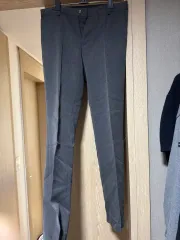 グレー スーツ ズボン スラックス S