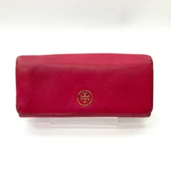 🌟最終価格🌟【Tory Burch】トリーバーチ 長財布 レッド系 ピンク系 レザー☆