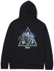HUF Pabst TT Pullover Hoodie Black S パーカー 送料無料