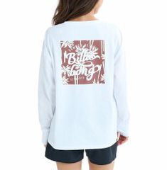 2025春夏 新品【BILLABONG/ビラボン】【水陸両用】MORFY LS TEE RASH 長袖ラッシュガード NUT レディース BF01C853