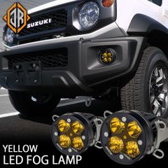 ジムニー JB64 JB74 ノマド LEDフォグランプキット Type2 オレンジマーカー内蔵 オフロード 外装 ライト イエロー
