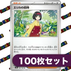 ポケモンカード　エリカの招待　エリカの休日　スリーブ エリカの招待【SR】{196/165}