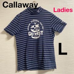 Callaway キャロウェイ 半袖ハイネックカットソー レディース L 