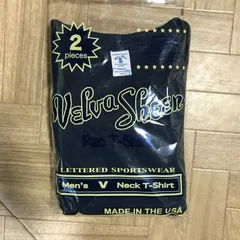 半額以下！160922 ベルバシーン　VELVA SHEEN　NAVY/H GRY ネイビー　グレー　２枚入り　S,M,L,XL 選べるサイズ　無地T　Vネック　インナー　トップス　上質な肌着