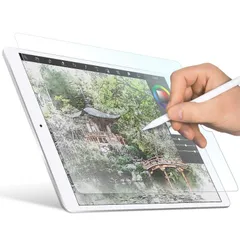 新品 エレコム iPad 10.2 第9/8/7世代 (2021/2020/2019年) フィルム ペーパーテクスチャ 反射防止 ケント紙タイプ (ペン先磨耗防止) 紙のような描き心地 TB-A19RFLAPLL