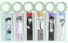 【中古】キーホルダー 全6種セット 「名探偵コナン トレーディングメタリックアクリルキーホルダーvol.5」